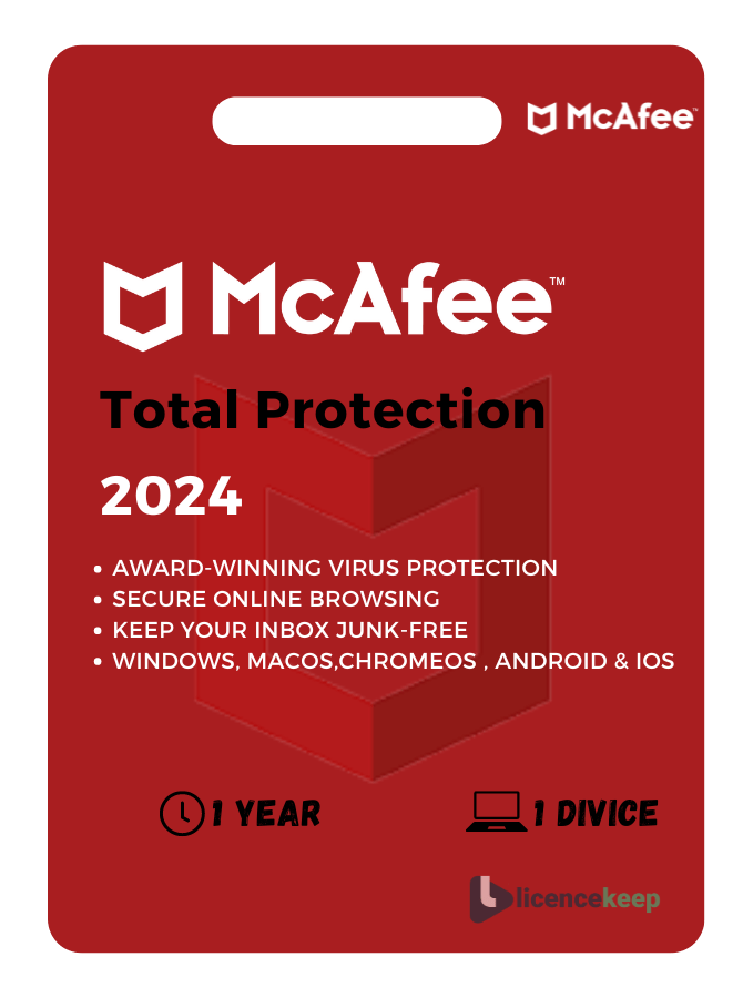 McAfee Total Protection 2024 Key image 0